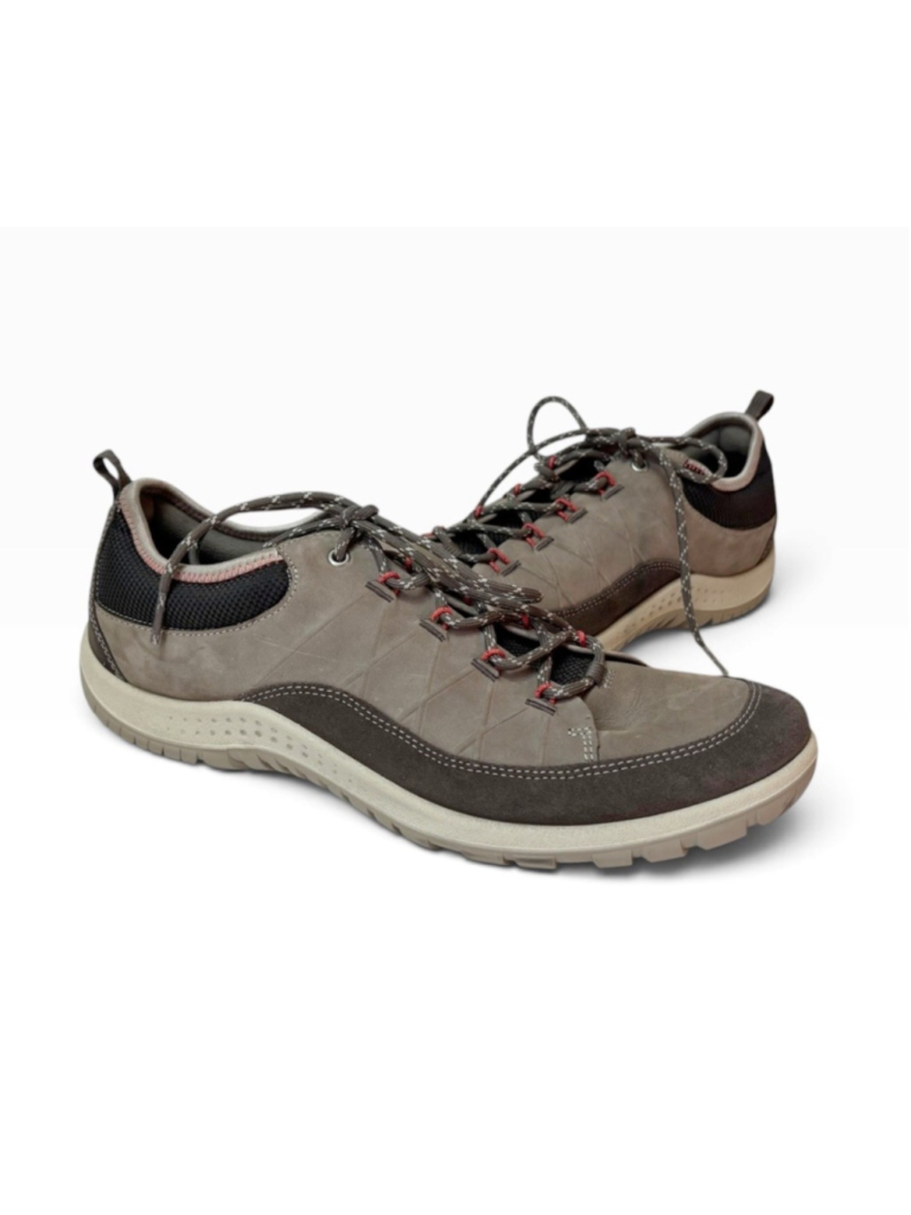ECCO Aspina Yak Leather Low Hiking Lace Up Sneakers Womens Size 42 US 11 - 11.5